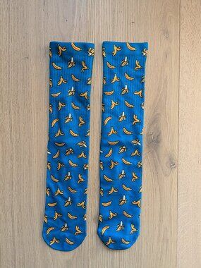 Heated Rivalry Blue Moon Over Brooklyn Socks